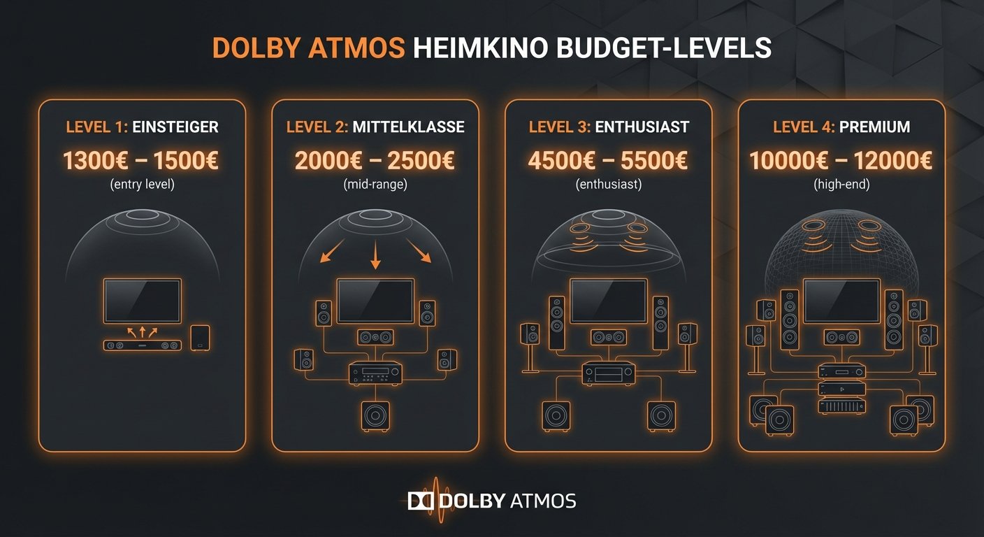 Dolby Atmos Budget-Vergleich